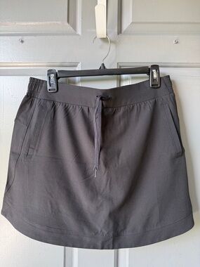 RBX Black Athletic Skort with Elastic Waist